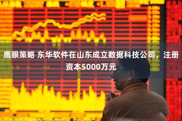 鹰眼策略 东华软件在山东成立数据科技公司，注册资本5000万元
